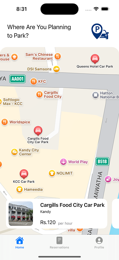 ParkMate Dashboard